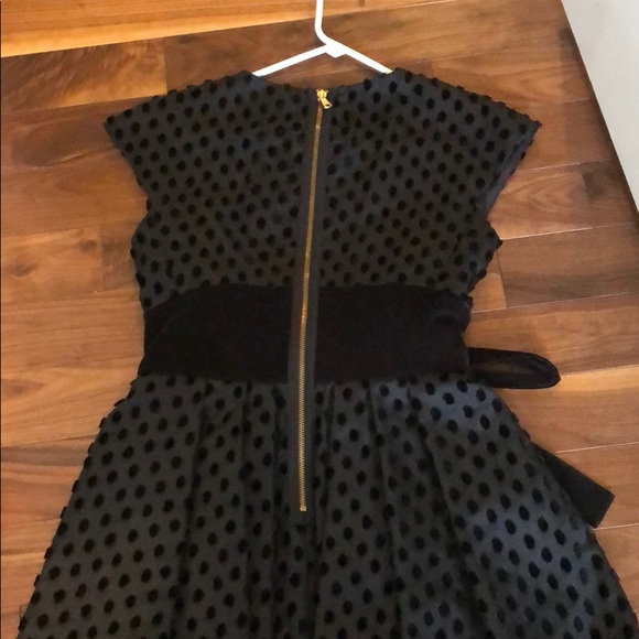 Marc by Marc flocked velvet dot dress - Picture 4 of 5